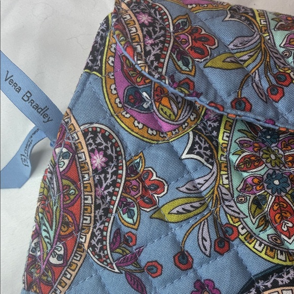NWT Vera Bradley Multicolor Paisley Hanging Travel Makeup Bag - Picture 4 of 14
